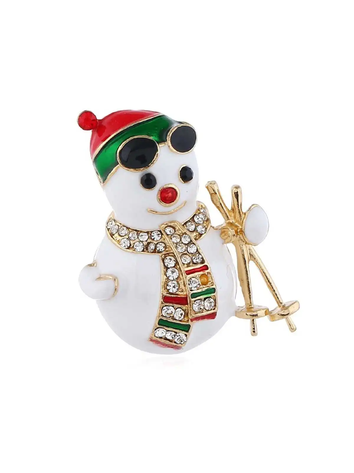 broche de navidad papa noel 