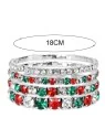 pulseras de fiesta de circonitas 
