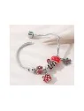 pulsera de charms casita de la navidad 