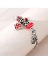 pulsera de la navidad con charms