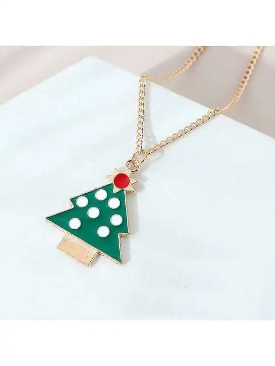 collar abeto de la navidad 