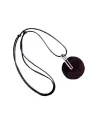 Collar con colgante de ébano