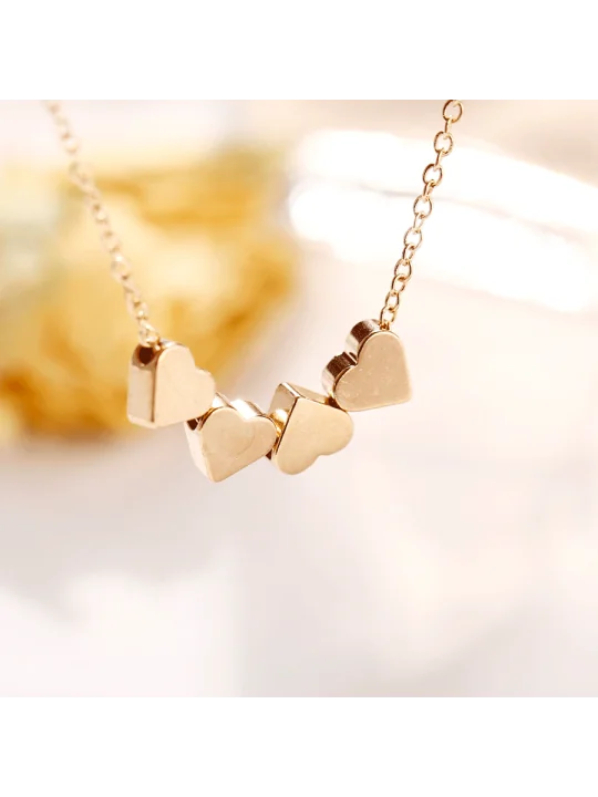 Pulsera cuatro corazones