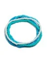 conjunto de chaquiras sinfoní azul 