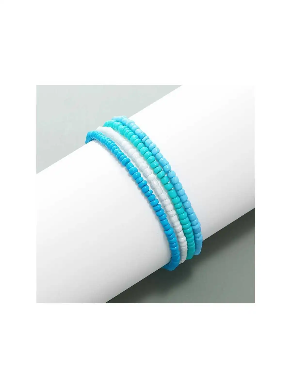 chaquiras azules