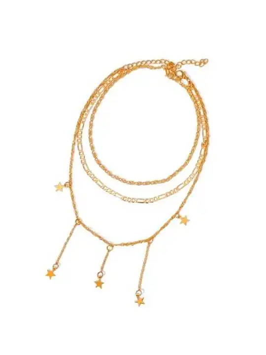 collar tres cadenas original
