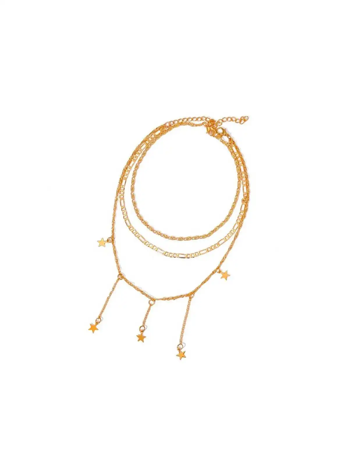 collar tres cadenas original