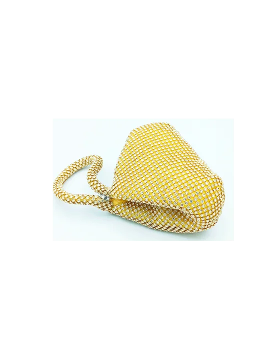 bolsito de diseño dorado fiesta