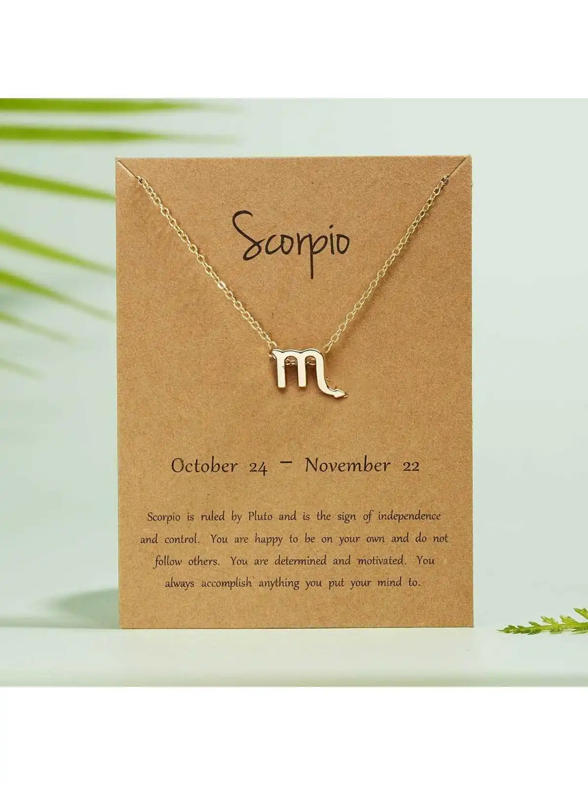 escorpio collar