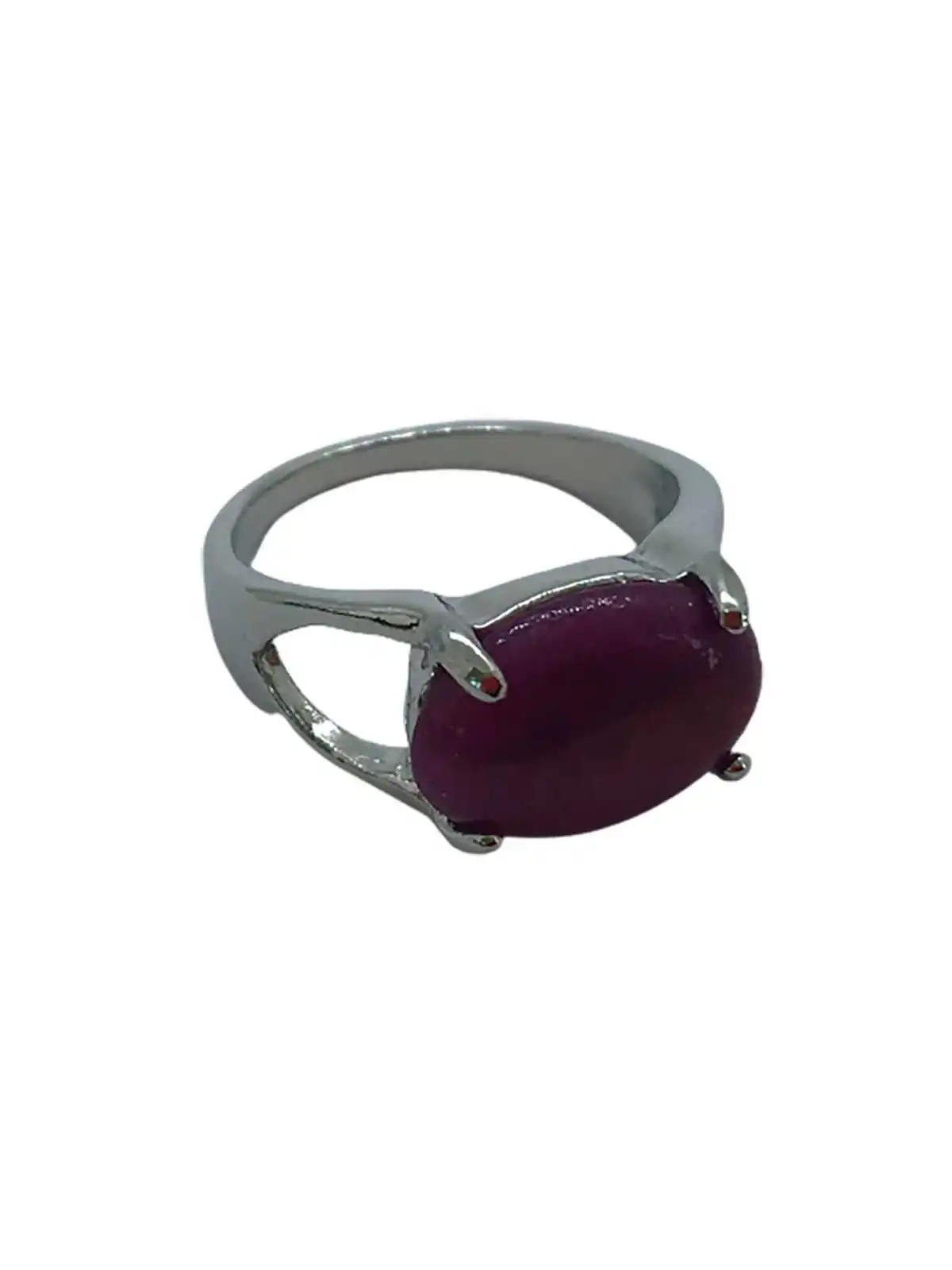 anillo de jade violeta
