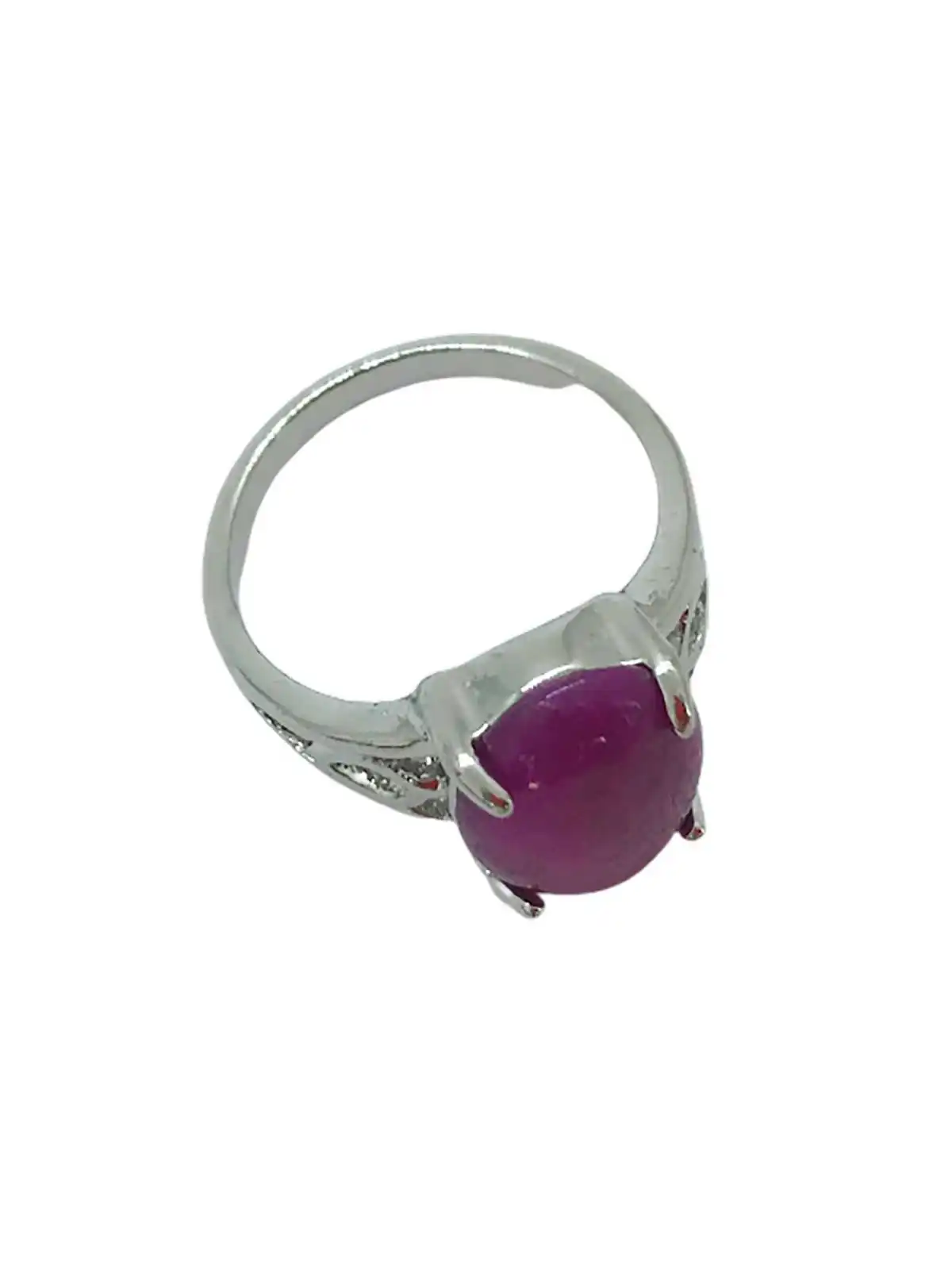 anillo violeta de jade