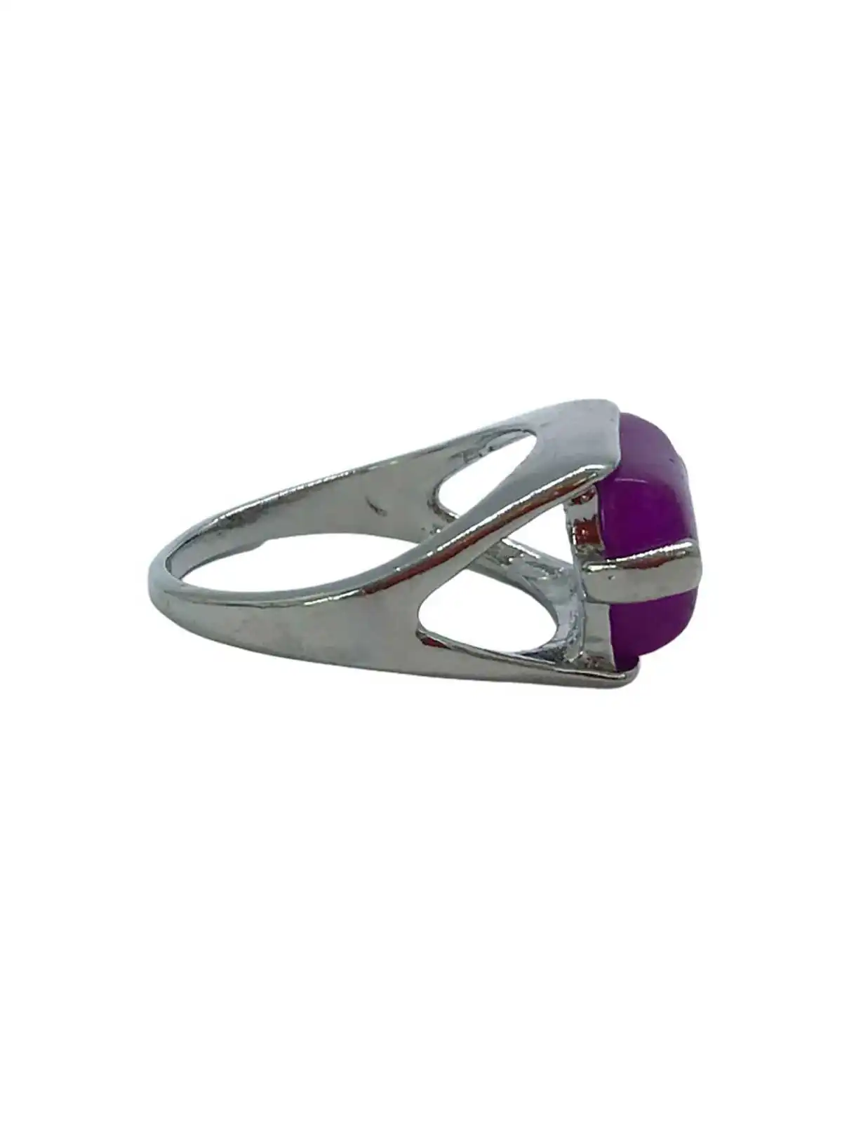 anillo de jade violeta