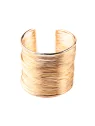 brazalete dorado cuff diseño