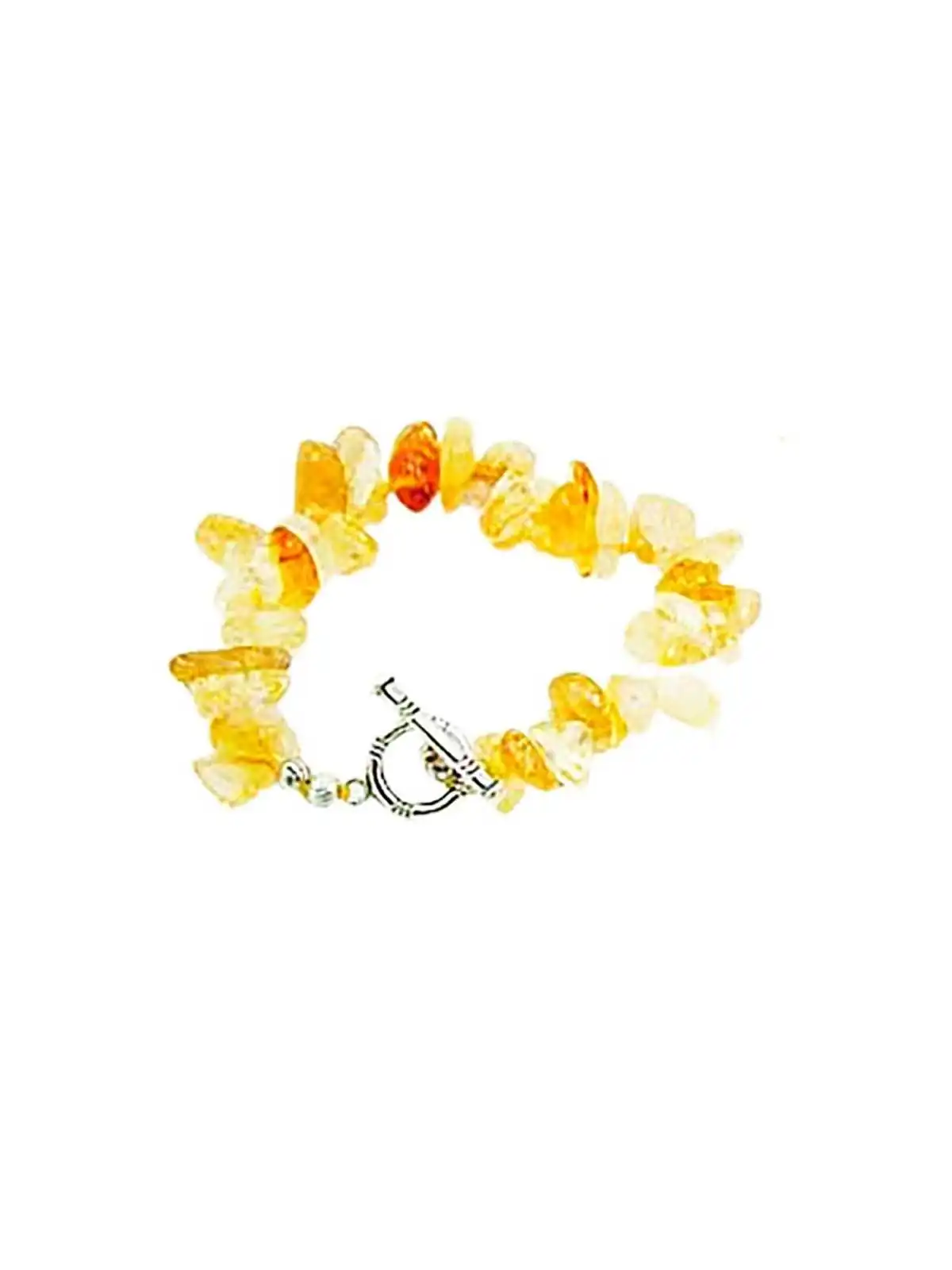 brazalete con citrinos naturales