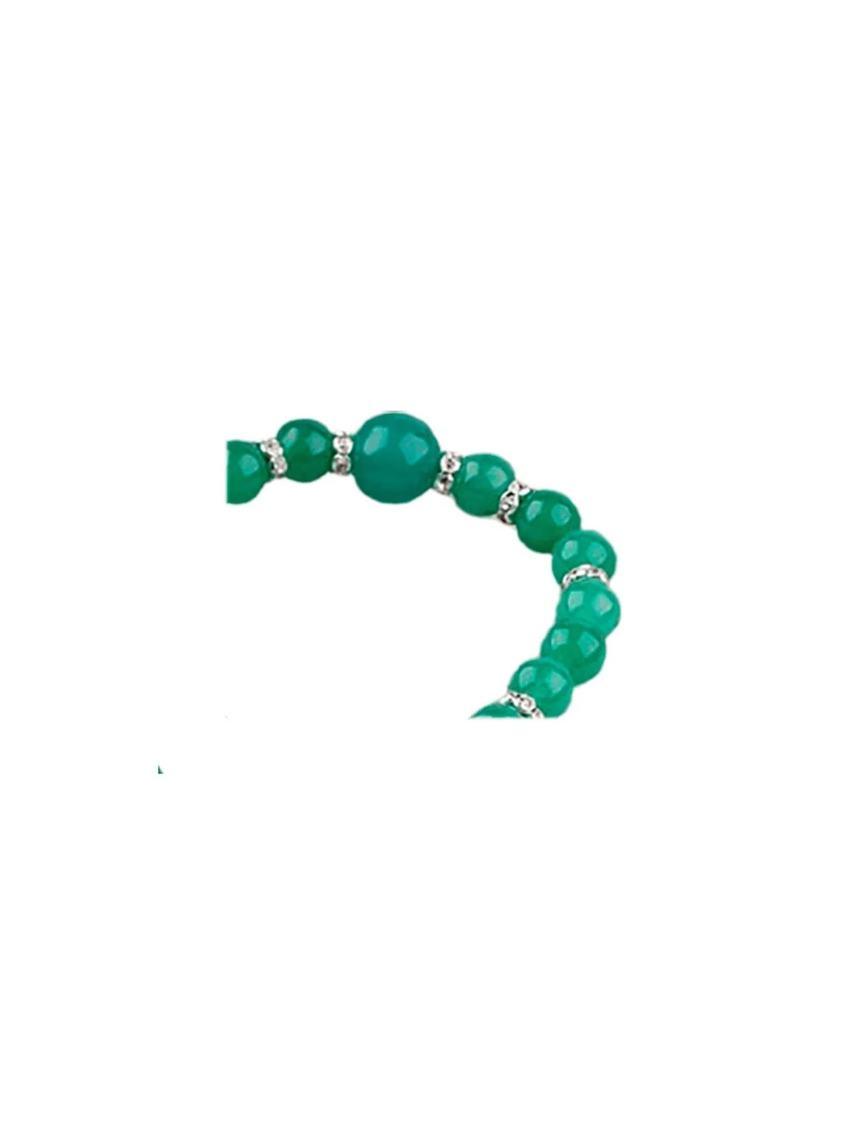brazalete de aventurinas naturales