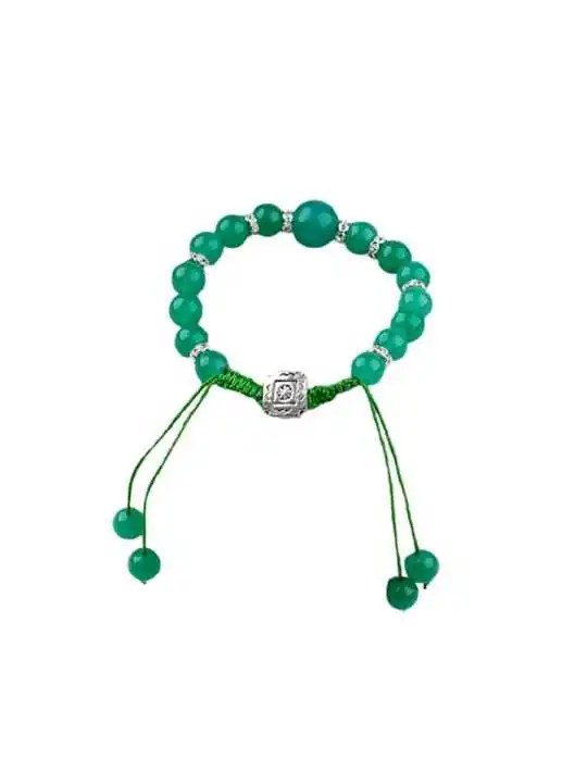 brazalete con aventurinas naturales