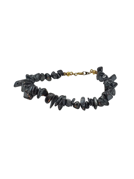 pulsera de piritas naturales 