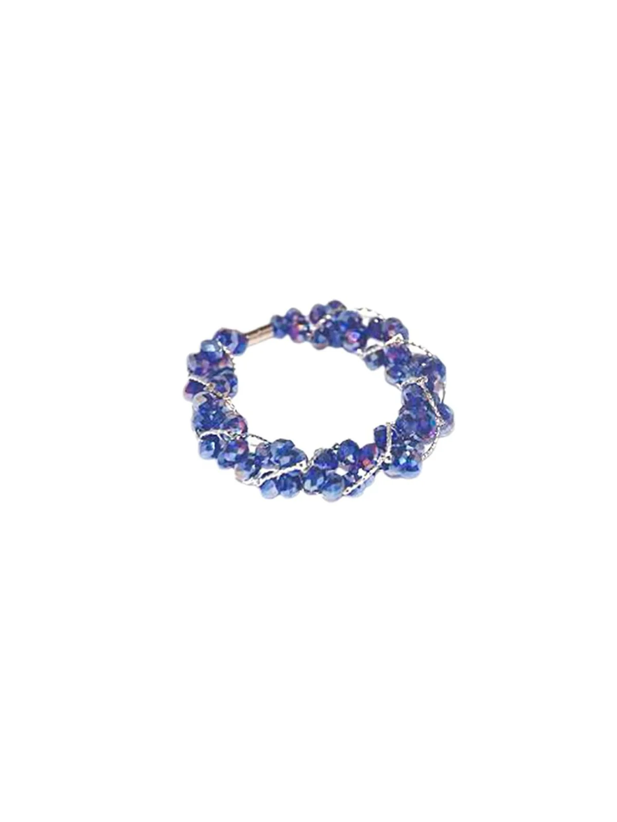 brazalete de cristal violeta