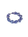 brazalete de cristal violeta