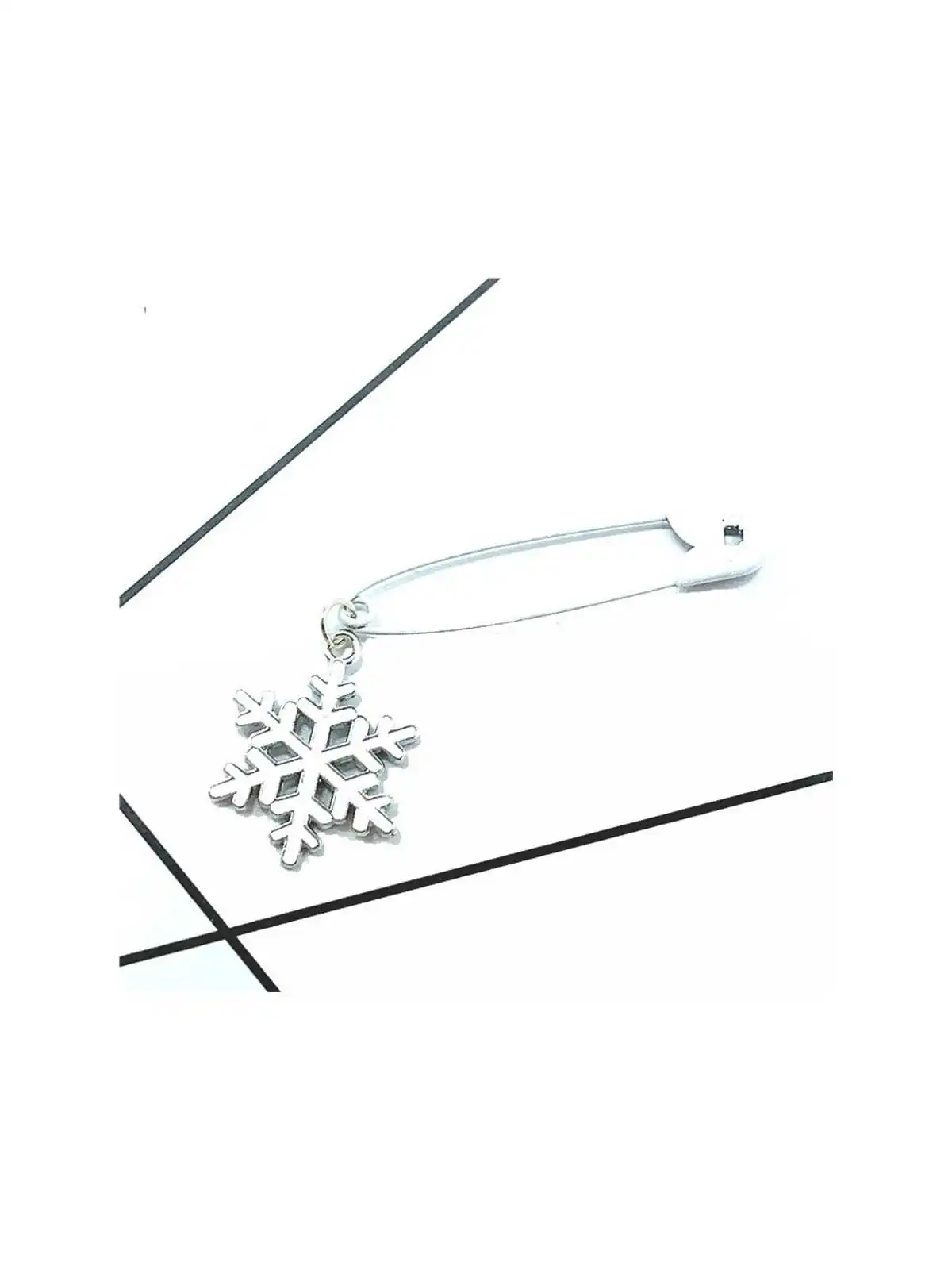 imperdible de la navidad blanco
