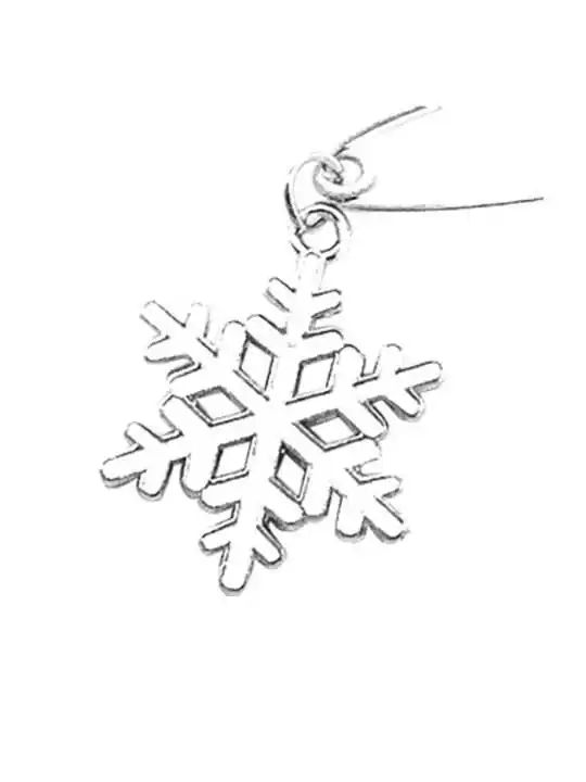 broche imperdible de la navidad blanco