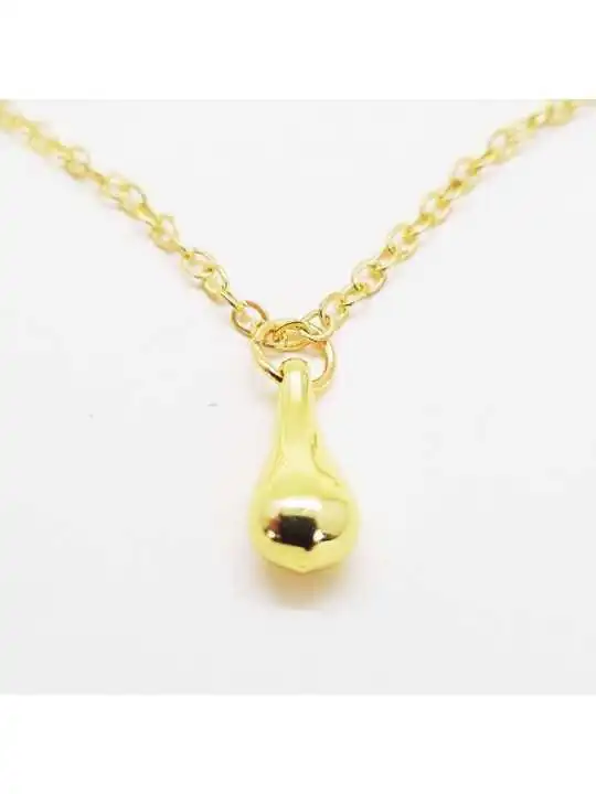 cogante gota de agua dorado