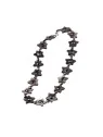 collar estrellas nacar gris