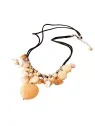 Collar de flores de jade
