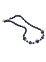 collar de piedras semiprciosas lapislazuli naturales 