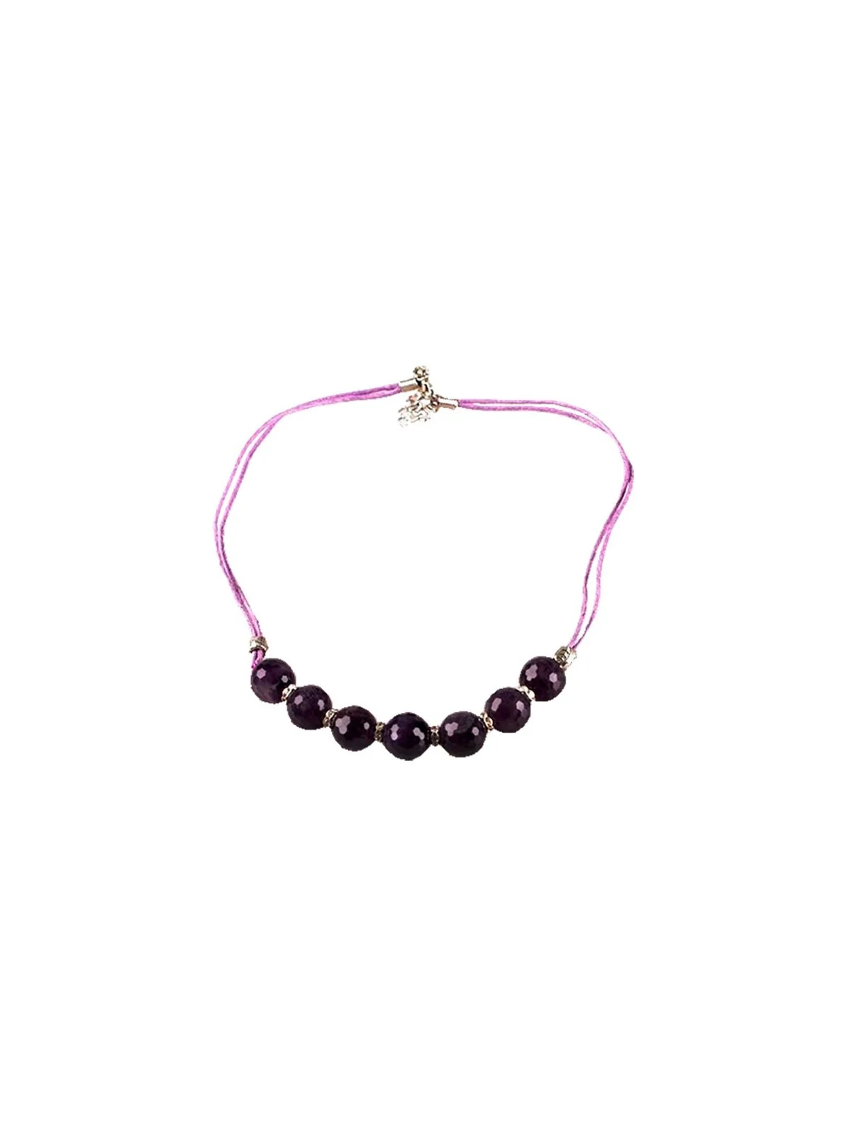collar fantasia de cristal amatista