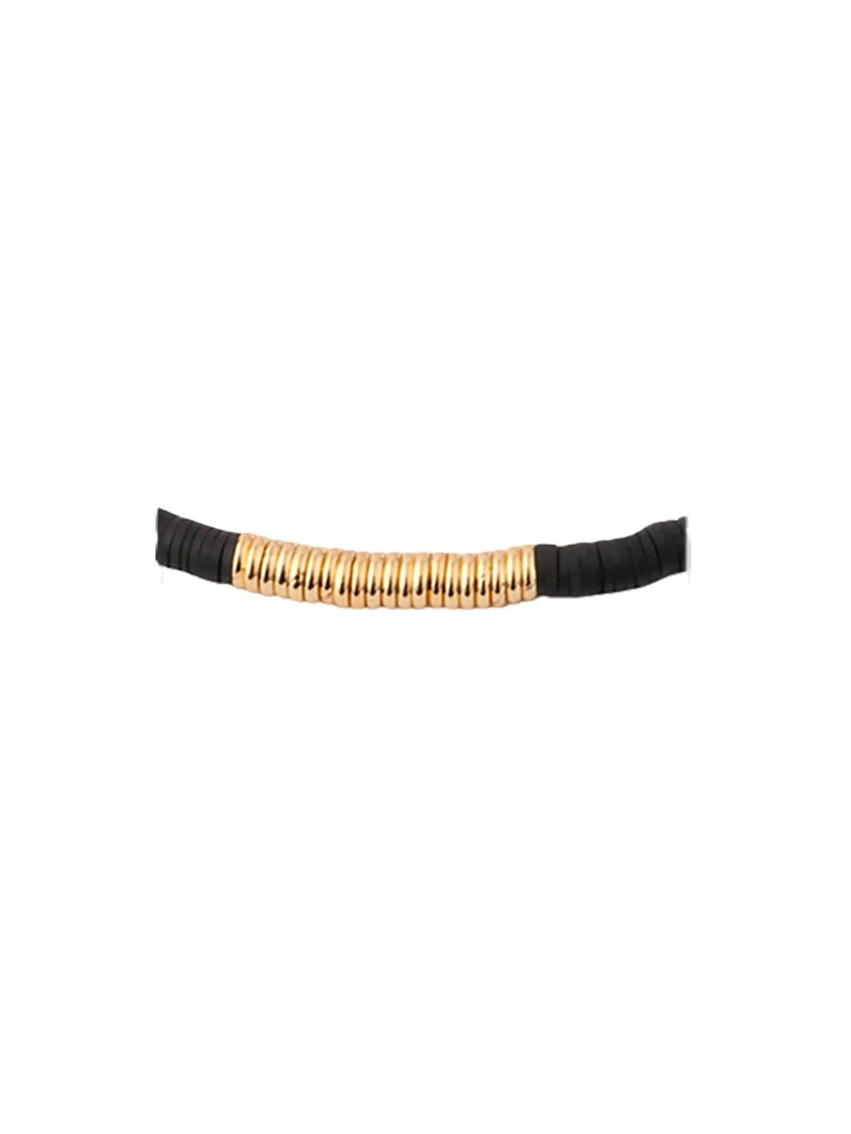 detalle de collar surf negro
