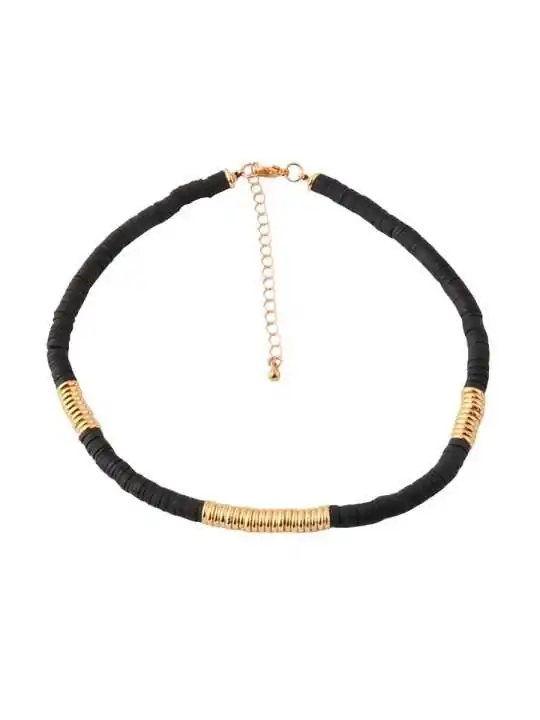 collar surfero negro 