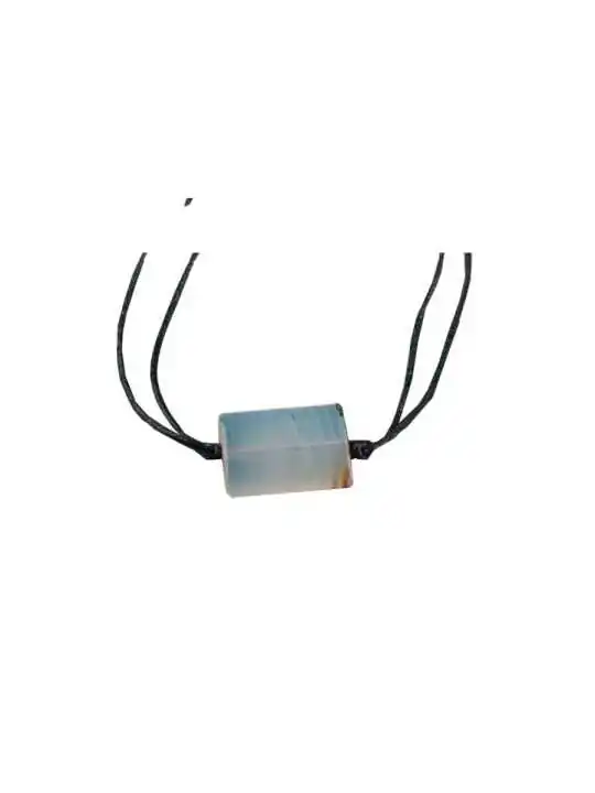 colgante agata gris