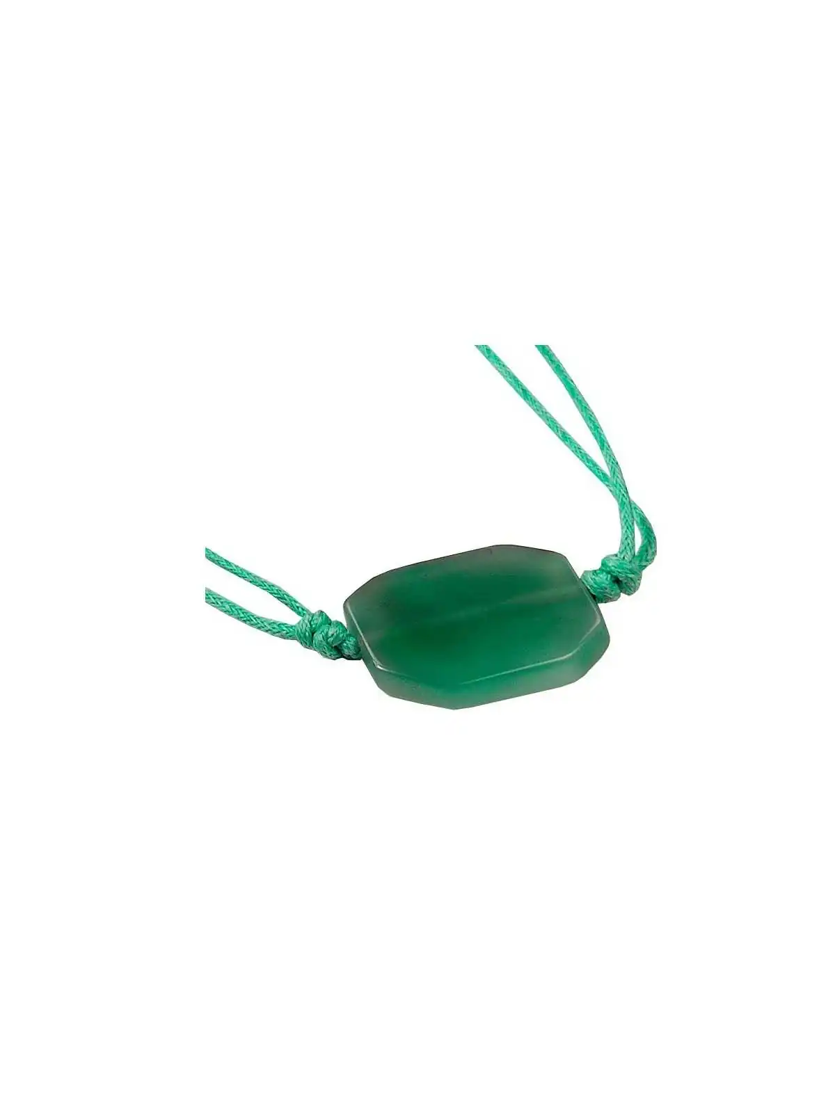 colgante cuarzo verde