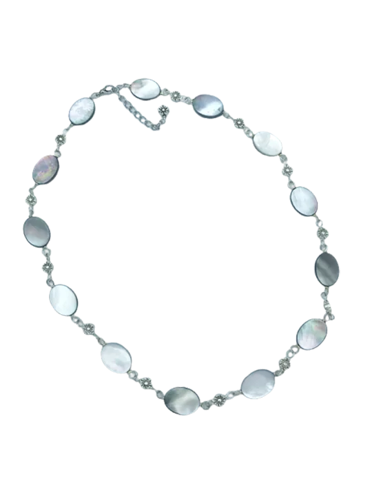 collar gargantilla con piedra fenix negra