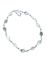 collar gargantilla con piedra fenix negra