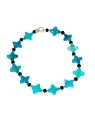 gargantilla estrellas de jade azul 