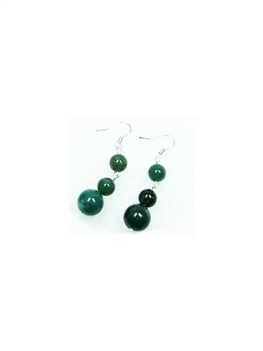 pendientes con agatas de la india