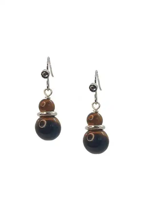 pendientes ojos de tibre