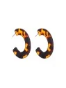 Pendientes resina de carey