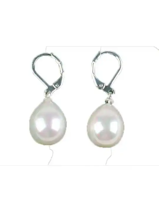 Pendientes Perla redonda