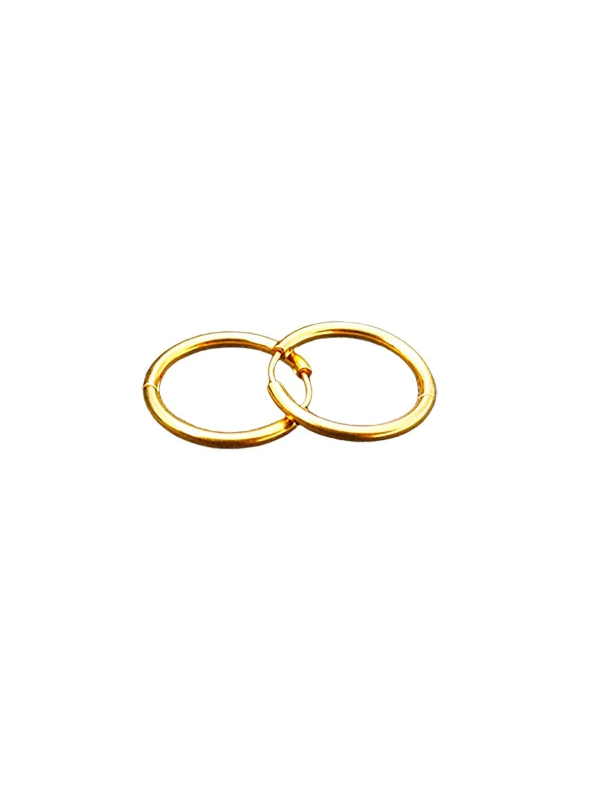 aretes dorados