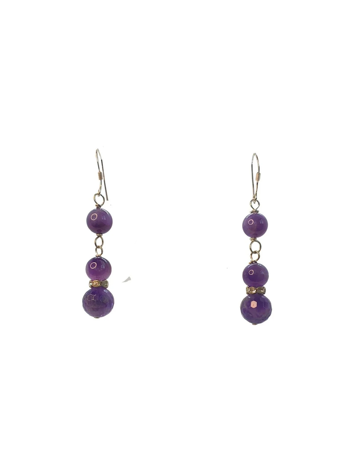 Pendientes fantasía de cristal