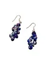 pendientes fantasia entrelazada de cristales