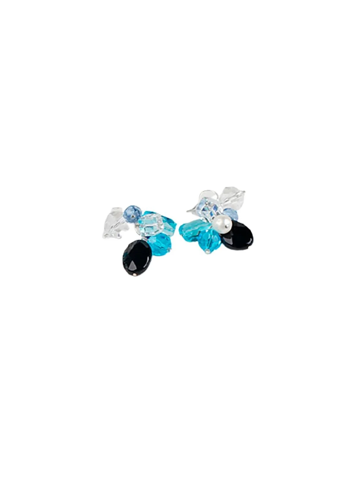 Pendientes elegantes de cristales