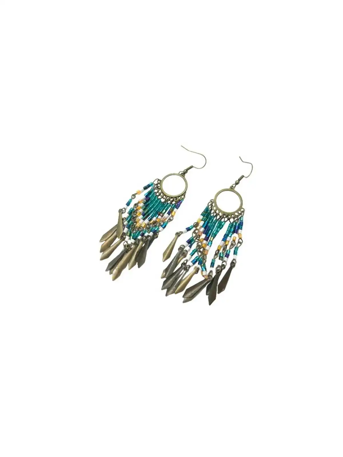 Pendientes originales estilo hippie