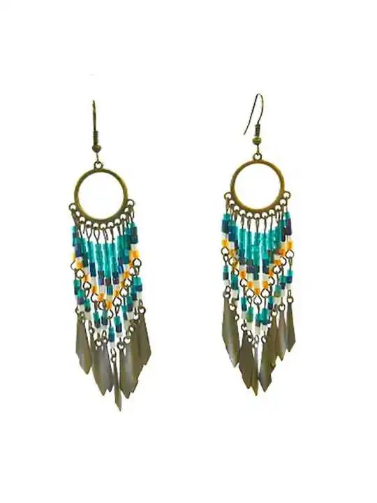 Pendientes estilo tribal 