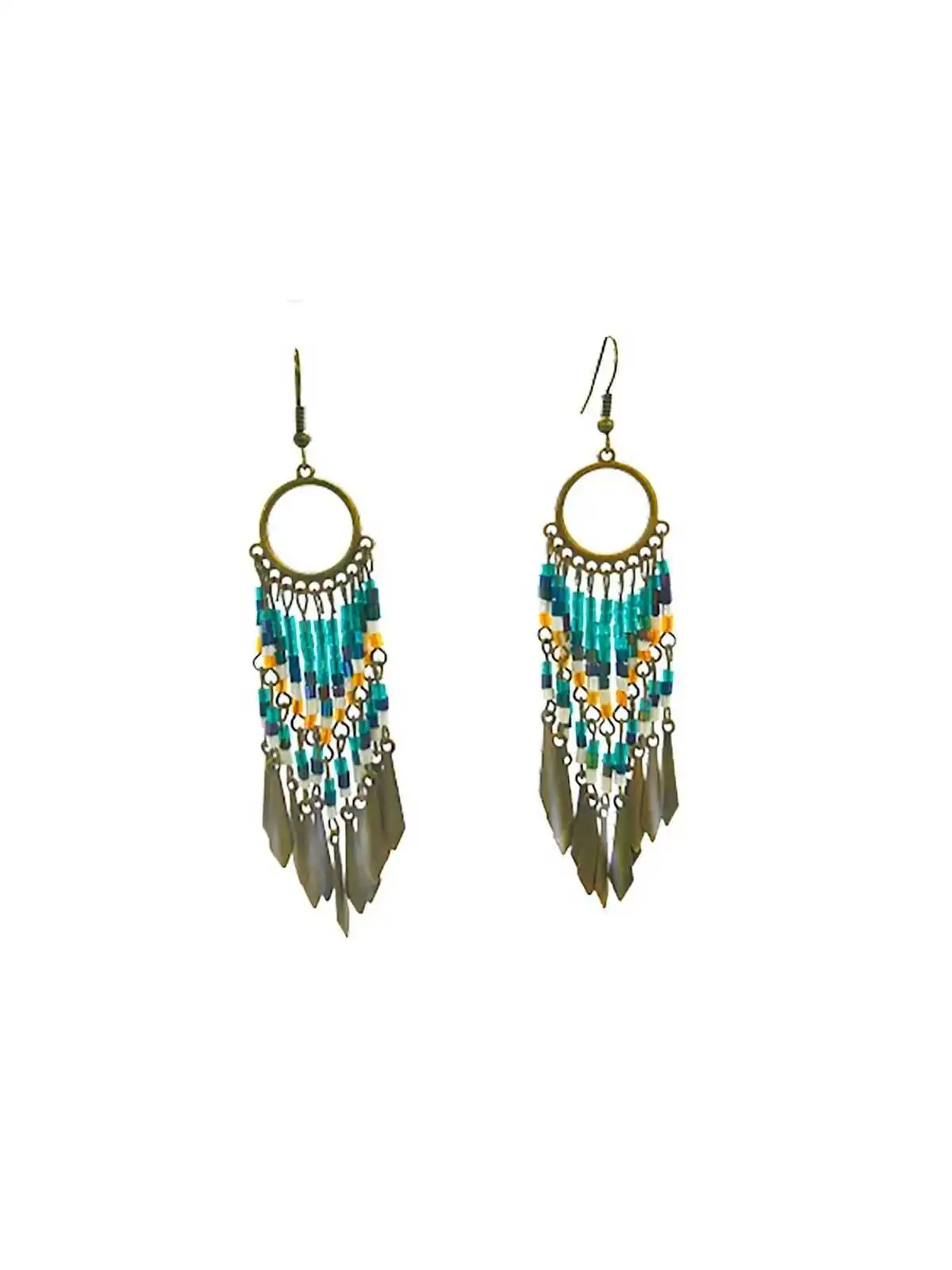 Pendientes estilo tribal 