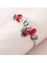 detalle pulsera de charms campanas de navidad