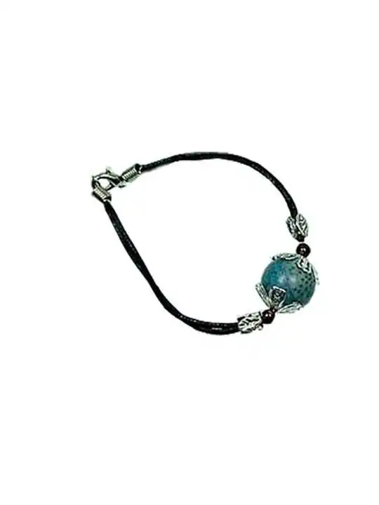 Brazalete de coral azul 